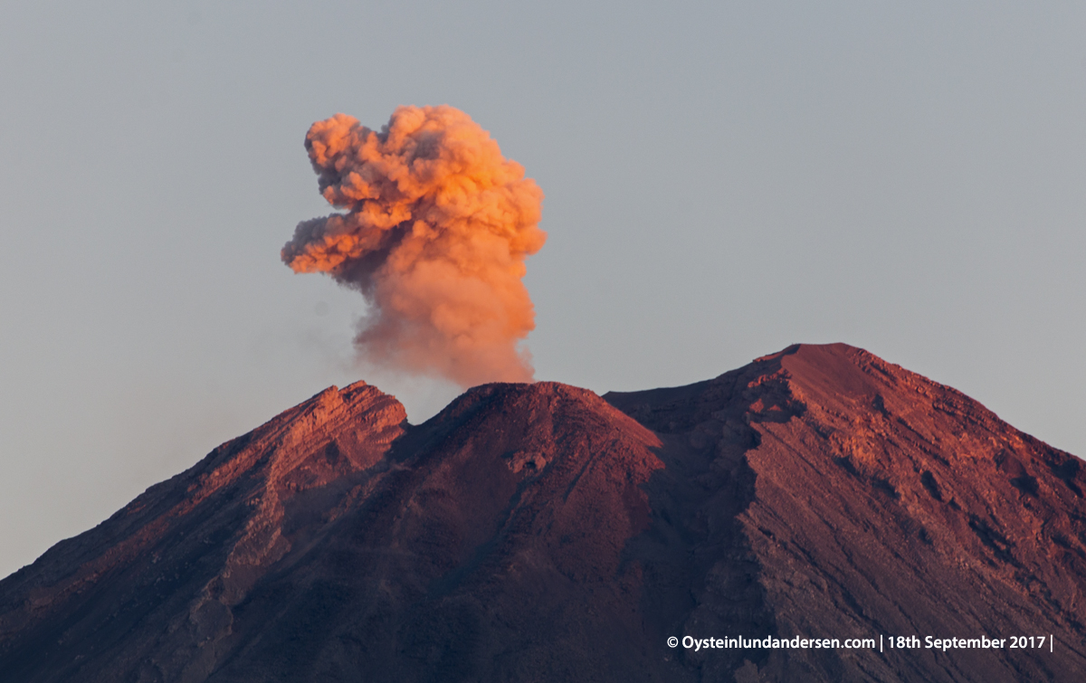 Semeru volcano eruption 2017 lumajang indonesia gunungapi semeru