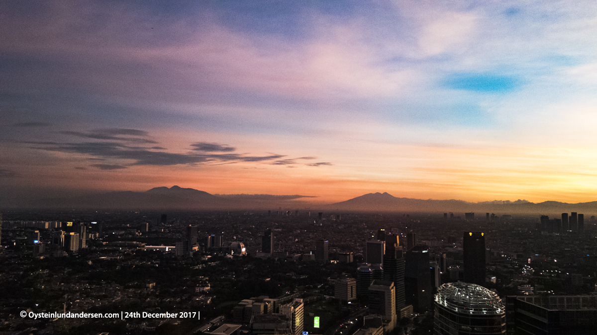 Salak Gede Panrango JAkarta Sunset 2017