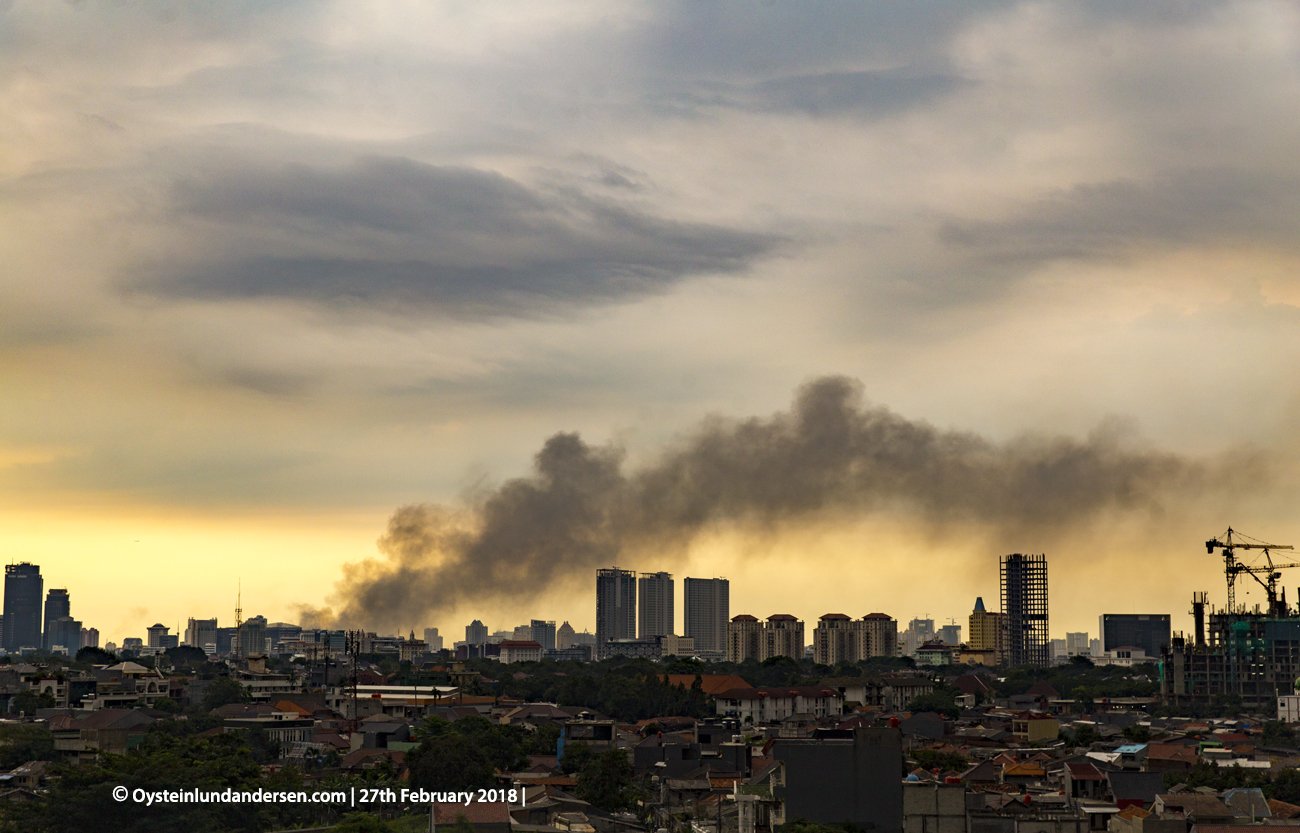 fire kebakaran Pasar Baru Jakarta 27th February 2018