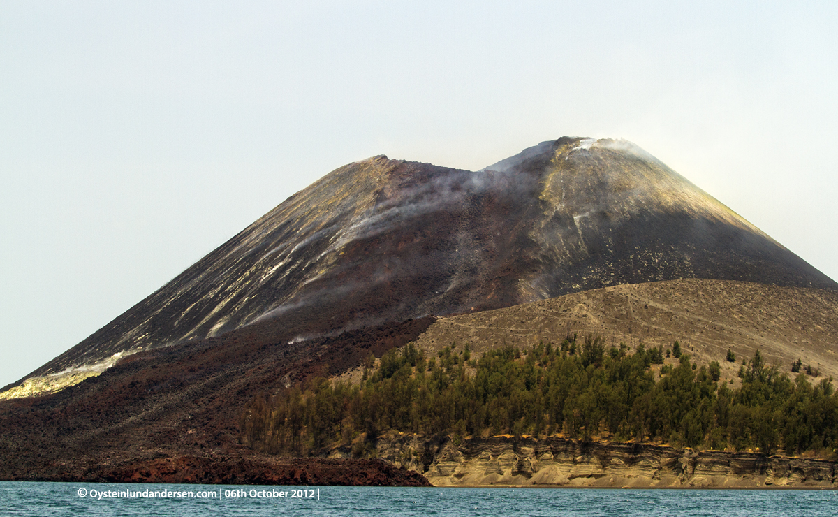 Krakatau Anak Krakatau October 2012 Indonesia Volcano Andersen Oystein