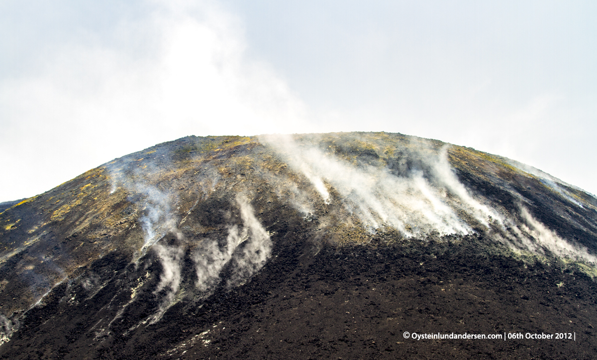 Krakatau Anak Krakatau Lava-flow October 2012 Indonesia Volcano Andersen Oystein