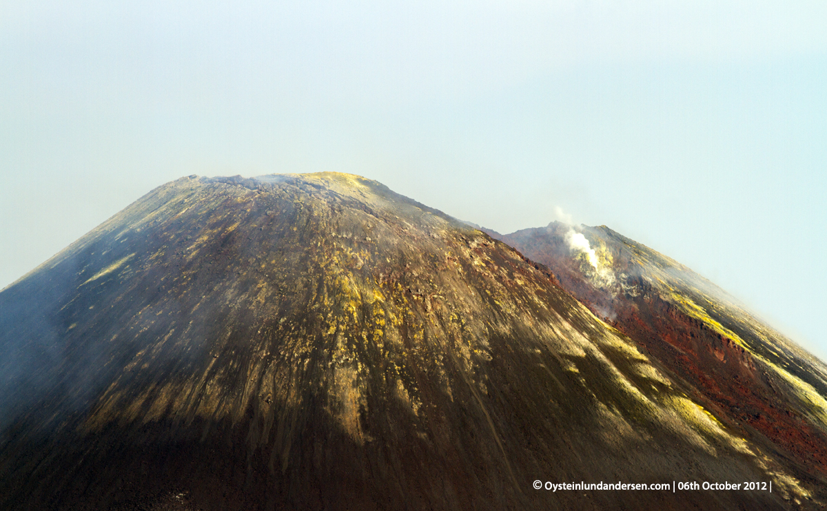 Krakatau Anak Krakatau Lava-flow October 2012 Indonesia Volcano Andersen Oystein