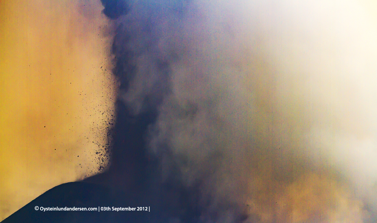 Krakatau Volcano September 2012 eruption Krakatoa Volcano Anak-Krakatau Øystein Lund Andersen