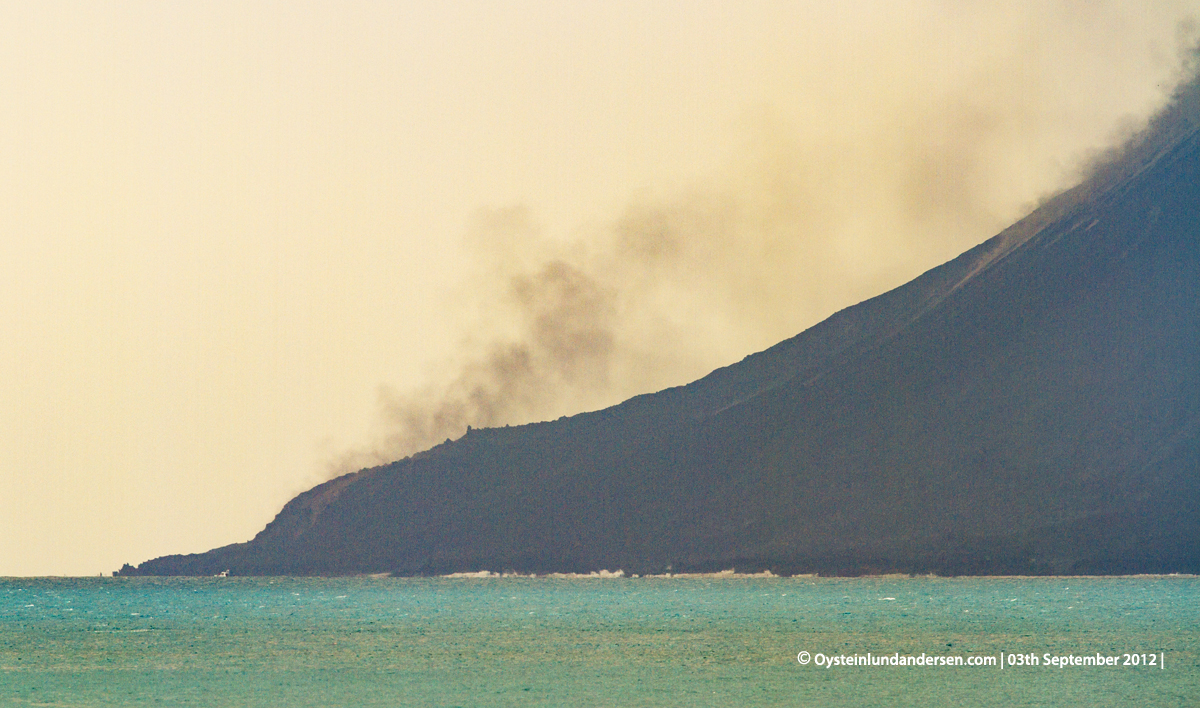 Krakatau Volcano September 2012 eruption Krakatoa Volcano Anak-Krakatau Øystein Lund Andersen