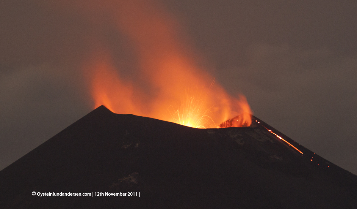 Krakatau Krakatoa 2011 eruption volcano ash Øystein Andersen