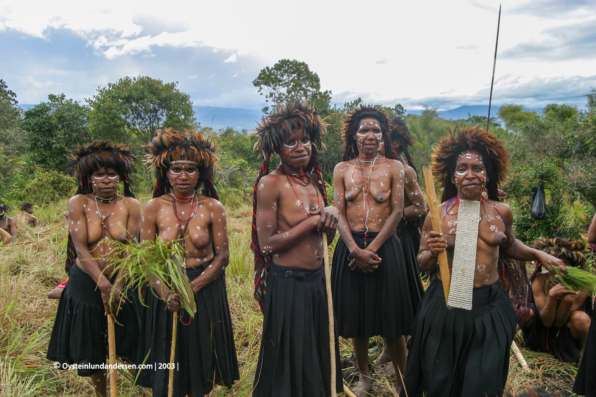 Baliem-valley wamena papua west-papua tribe dani-tribe Yali tribal oceania