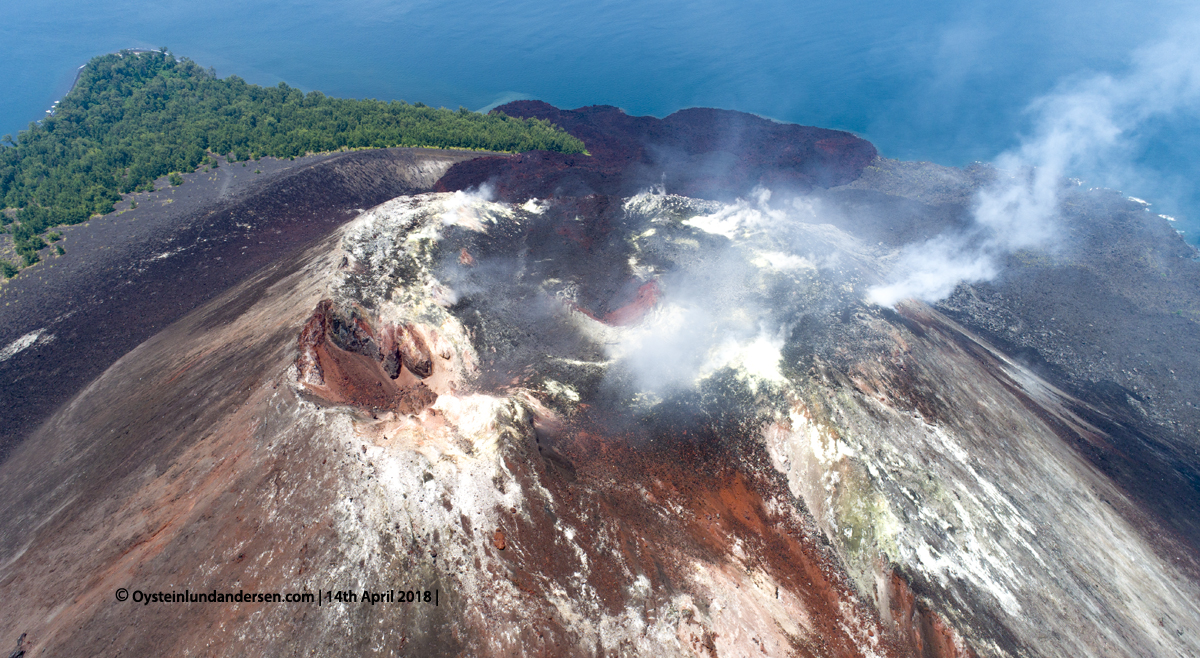 Anak-Krakatau, Krakatau, April, 2018, Volcano, Indonesia, Gunungapi