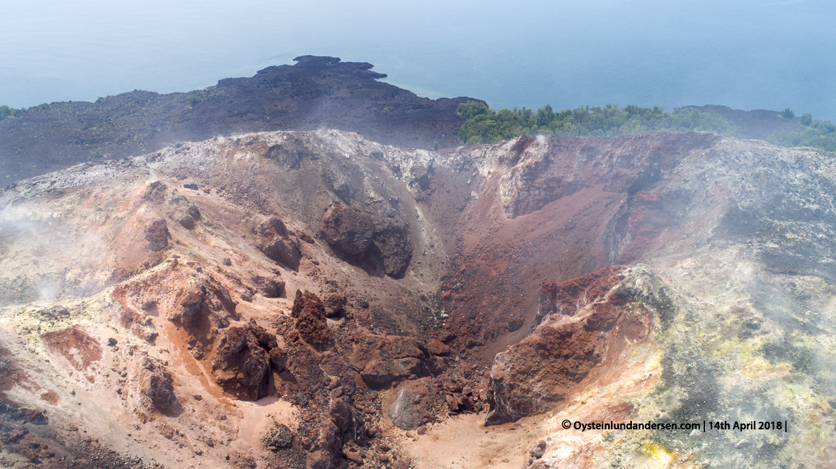 Anak-Krakatau, Krakatau, April, 2018, Volcano, Indonesia, Gunungapi