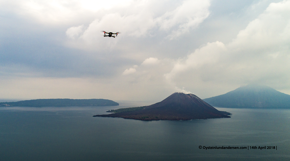 Anak-Krakatau, Krakatau, April, 2018, Volcano, Indonesia, Gunungapi