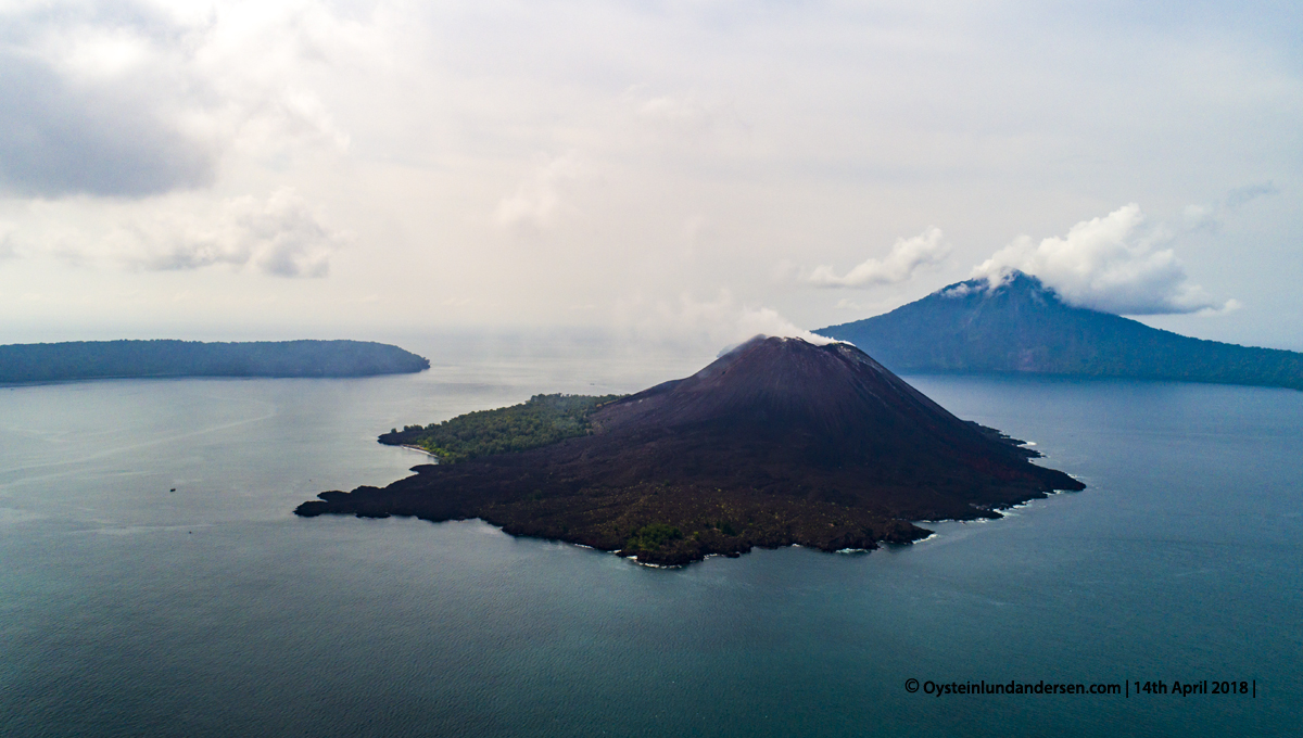 Anak-Krakatau, Krakatau, April, 2018, Volcano, Indonesia, Gunungapi