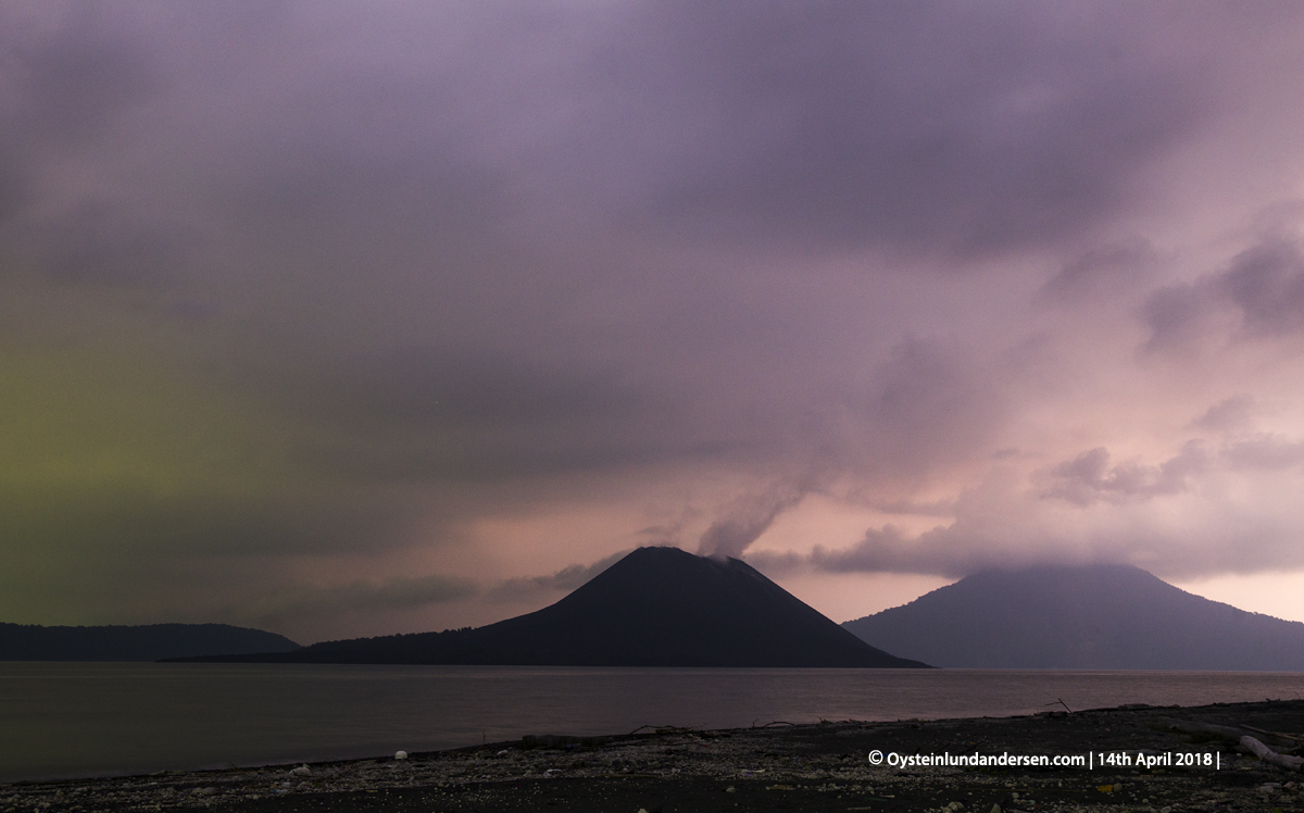 Anak-Krakatau, Krakatau, April, 2018, Volcano, Indonesia, Gunungapi