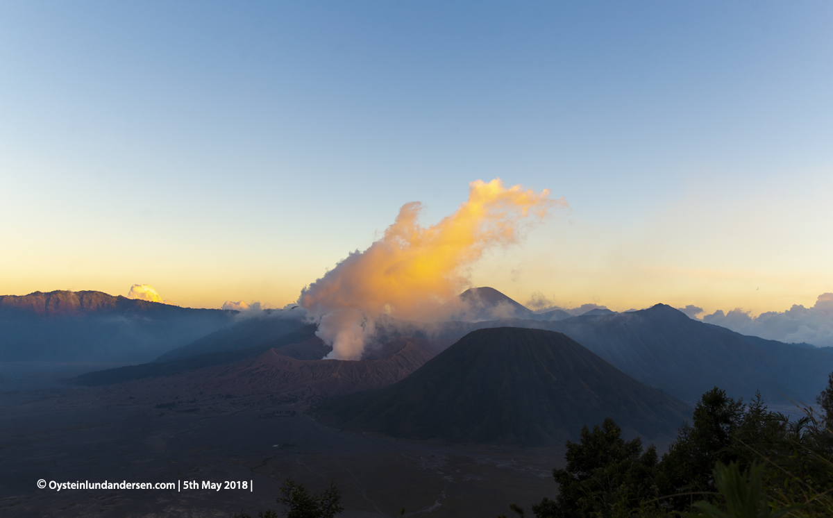 Bromo Volcano Gunung Bromo Indonesia 2018 vulkan Bromo Tengger East-java