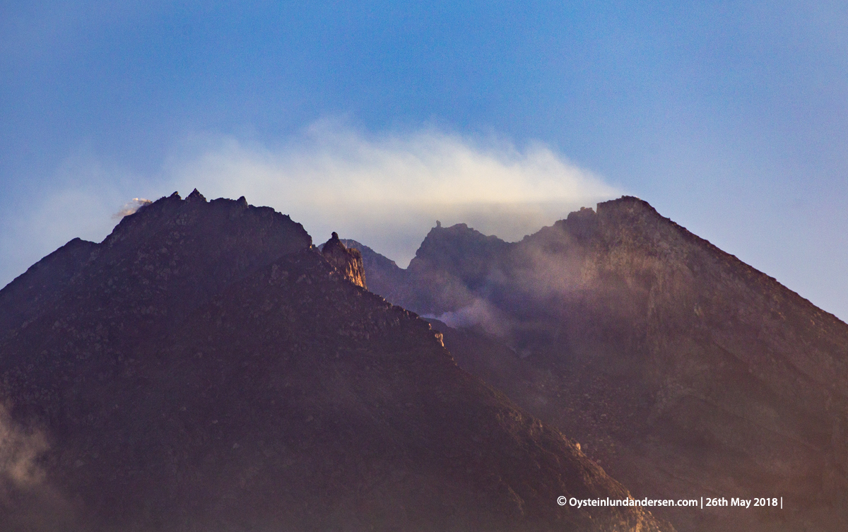 Merapi volcano May 2018 Indonesia Yogyakarta 