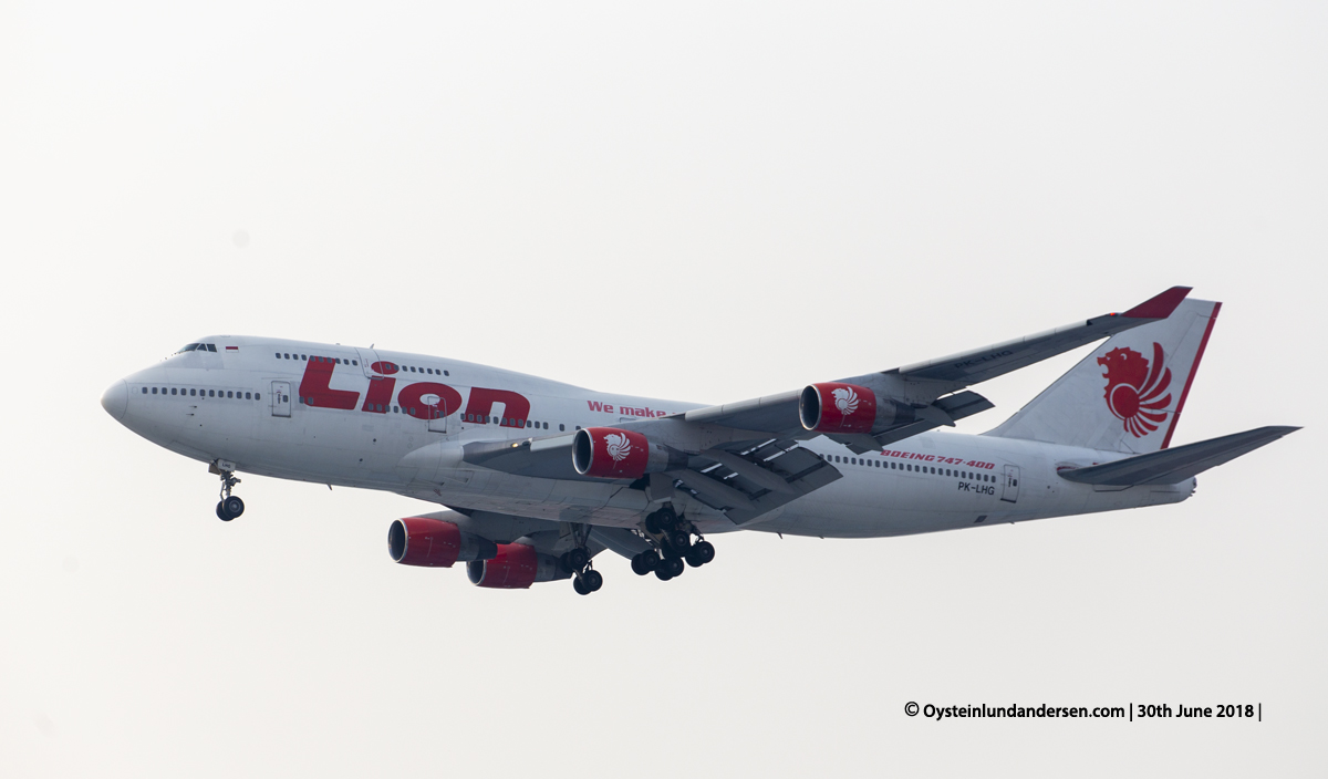 Lion Air Boeing 747-400 Jumbo Jet (PK-LHG)