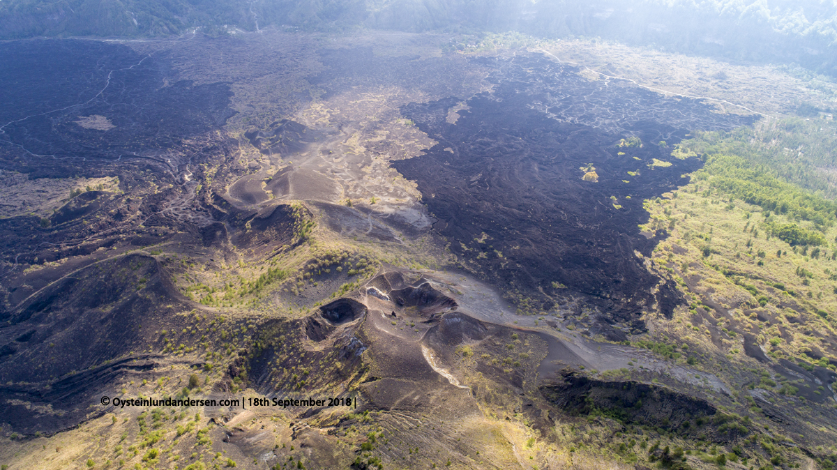 Batur Volcano Indonesia Bali crater lava 2018