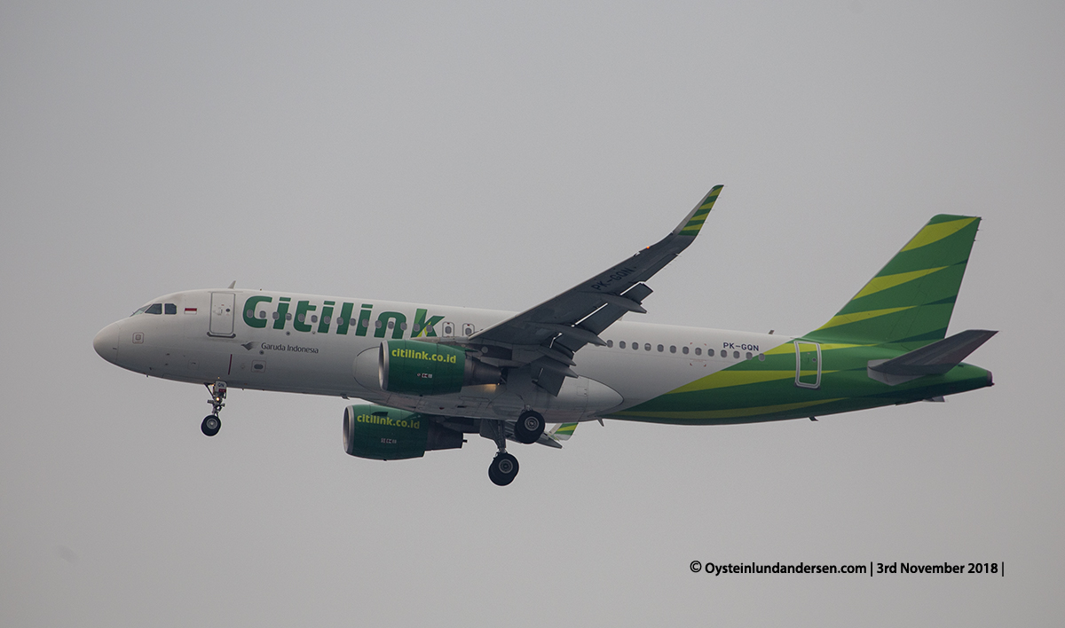 Citilink Airbus 320-200 PK-GQN