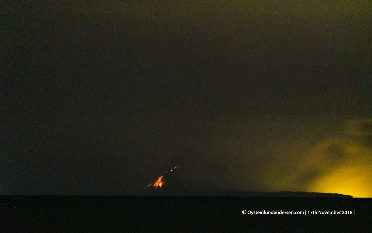 Krakatau eruption november 2018 anyer carita