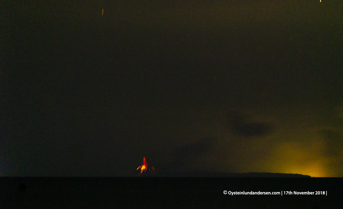 Krakatau eruption november 2018 anyer carita