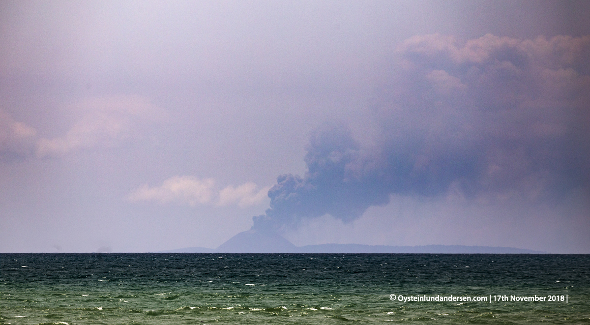 Krakatau eruption november 2018 anyer carita