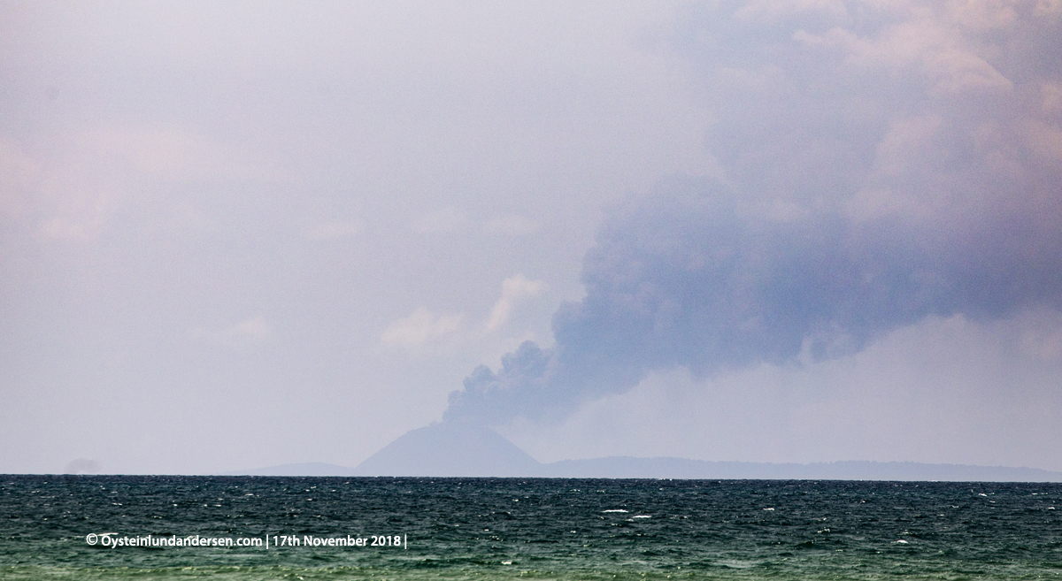 Krakatau eruption november 2018 anyer carita