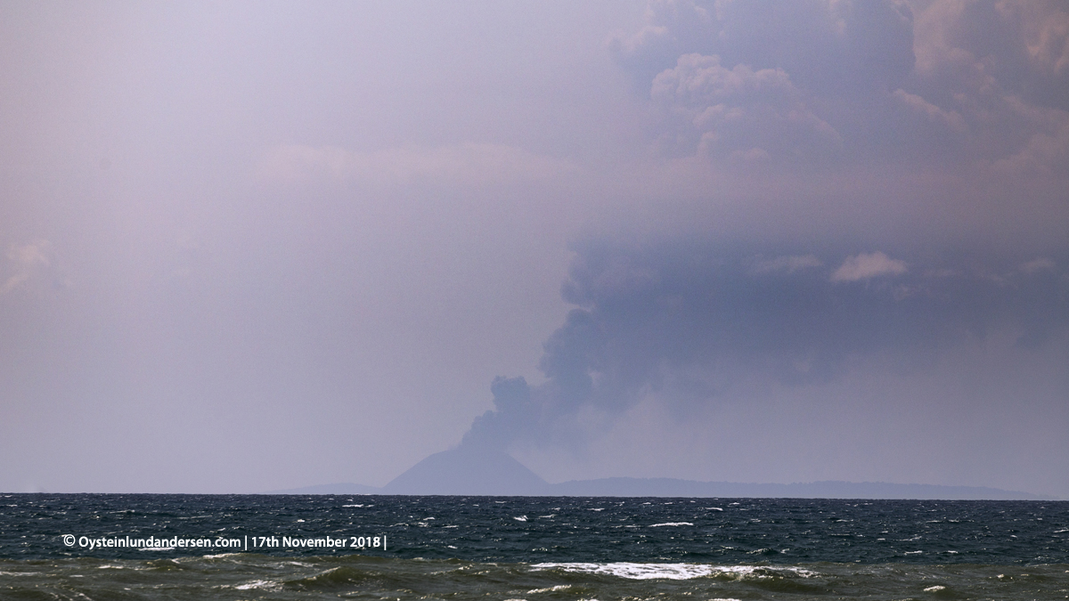 Krakatau eruption november 2018 anyer carita