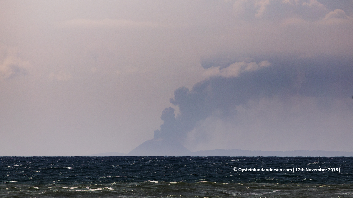 Krakatau eruption november 2018 anyer carita