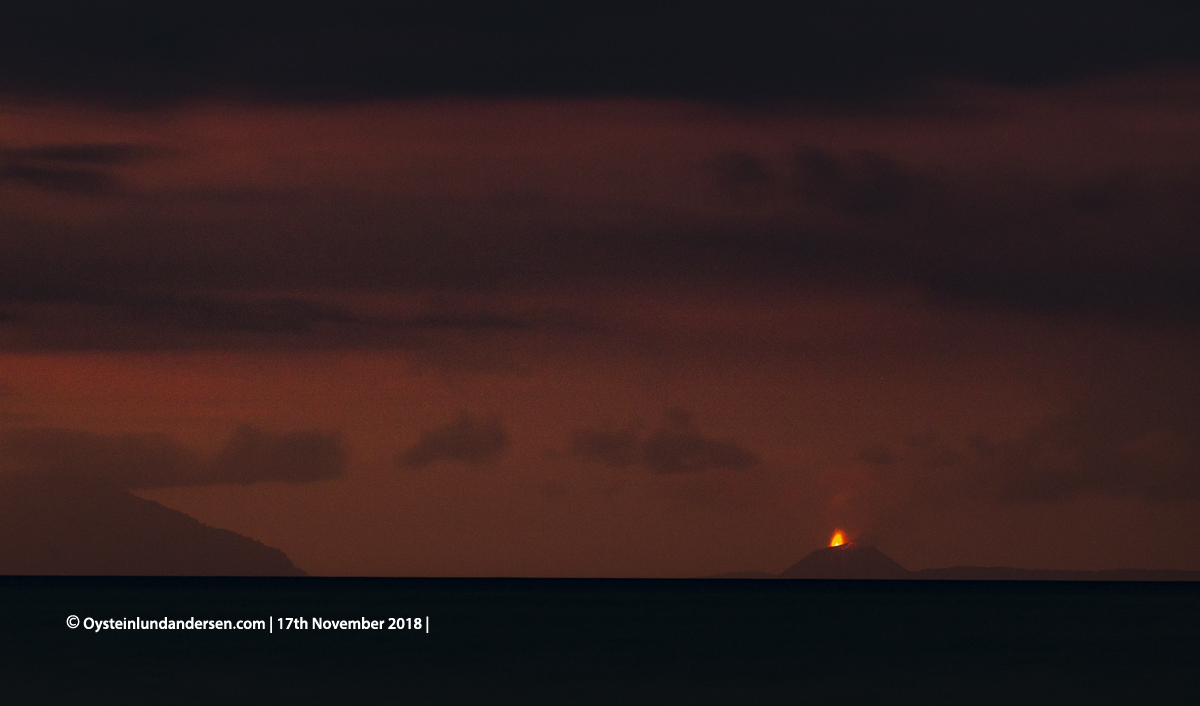 Krakatau Krakatoa eruption november 2018 anyer carita indonesia