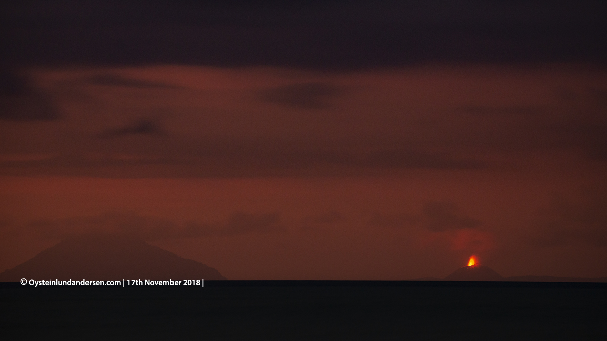 Krakatau Krakatoa eruption november 2018 anyer carita indonesia