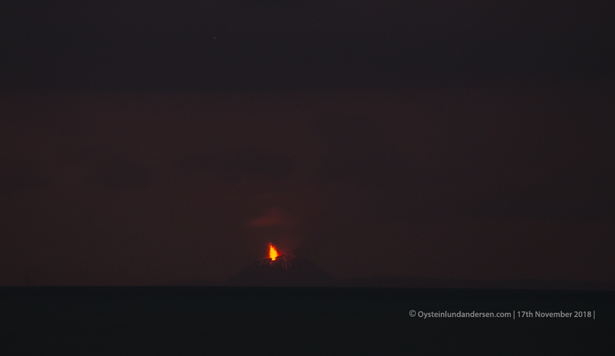 Krakatau Krakatoa eruption november 2018 anyer carita indonesia