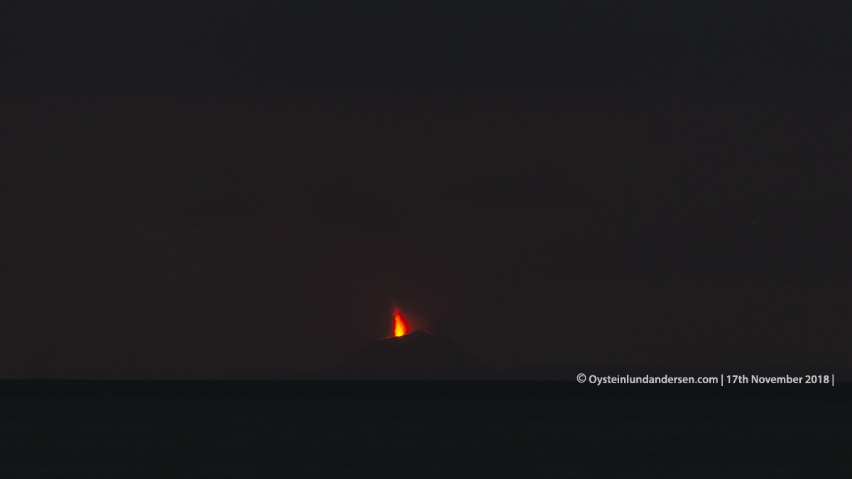 Krakatau Krakatoa eruption november 2018 anyer carita indonesia