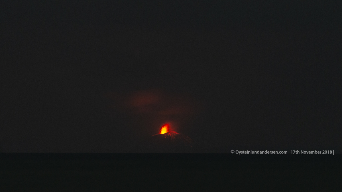 Krakatau Krakatoa eruption november 2018 anyer carita indonesia