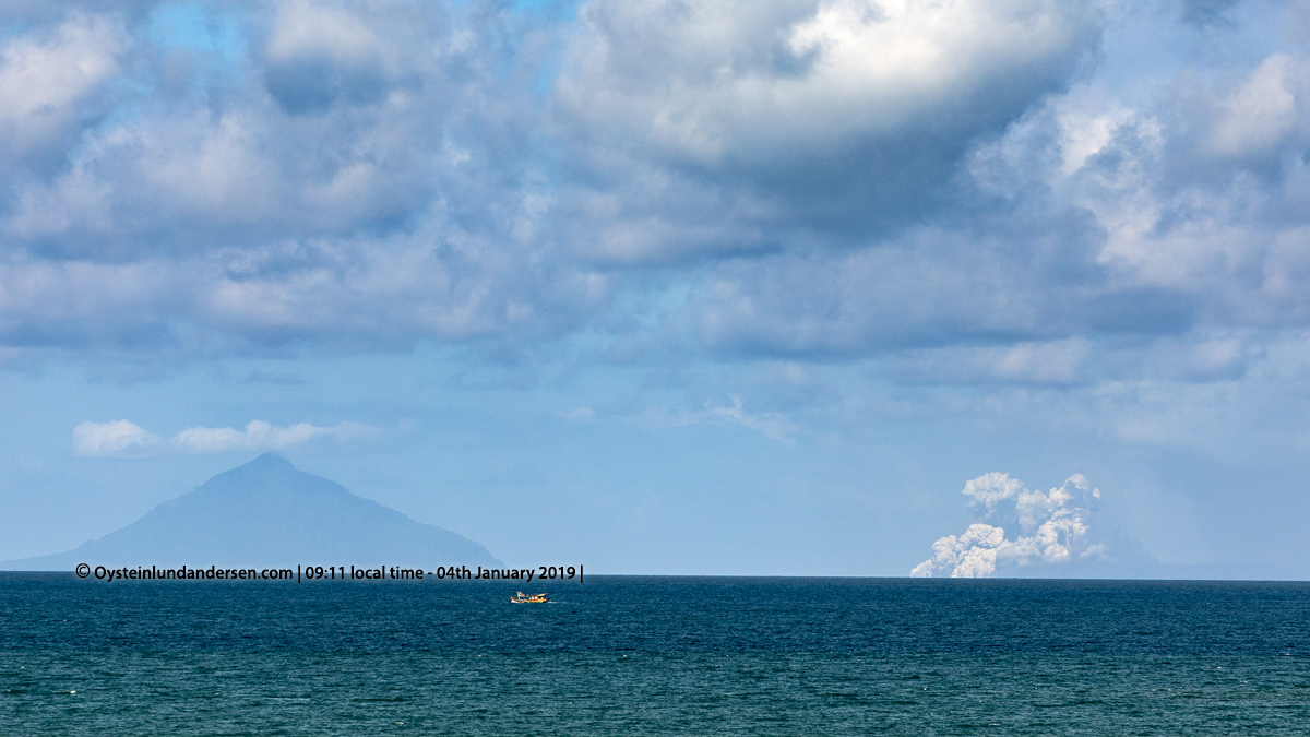 Krakatau volcano Krakatoa Anak-Krakatau 2019 Hydro Surtseyan eruption Indonesia Sunda