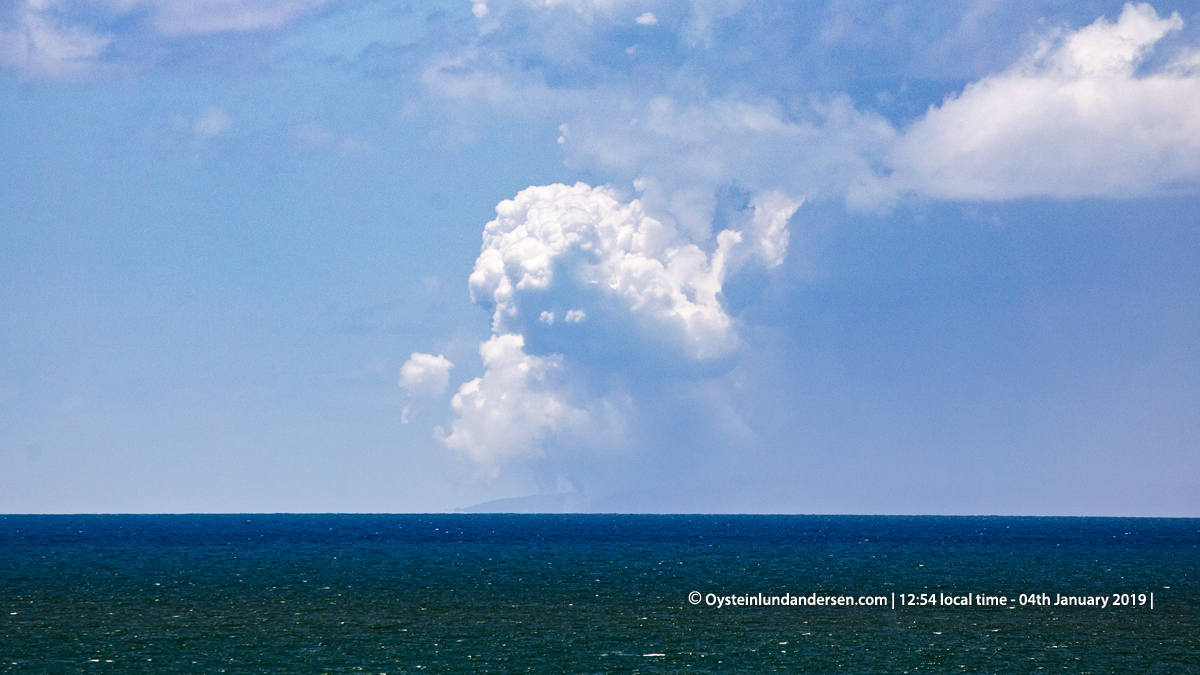 Krakatau volcano Krakatoa Anak-Krakatau 2019 Hydro Surtseyan eruption Indonesia Sunda