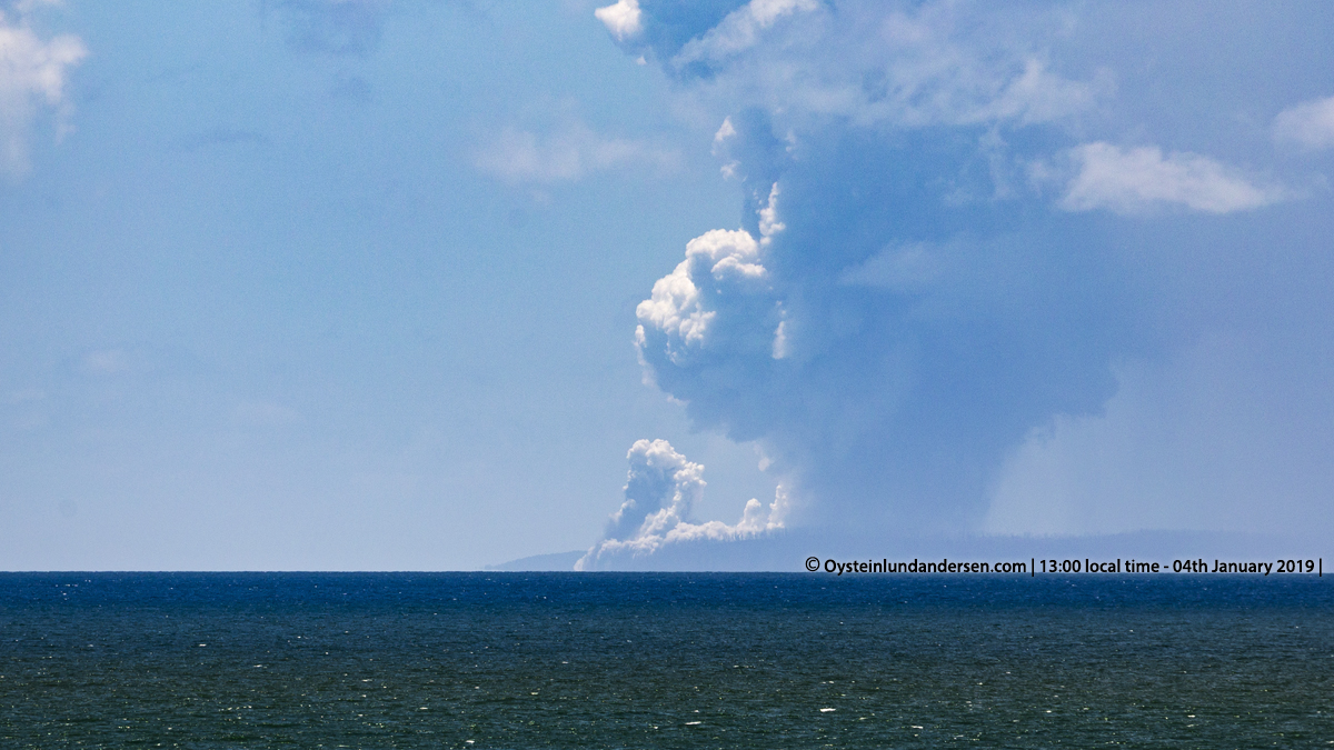 Krakatau volcano Krakatoa Anak-Krakatau 2019 Hydro Surtseyan eruption Indonesia Sunda