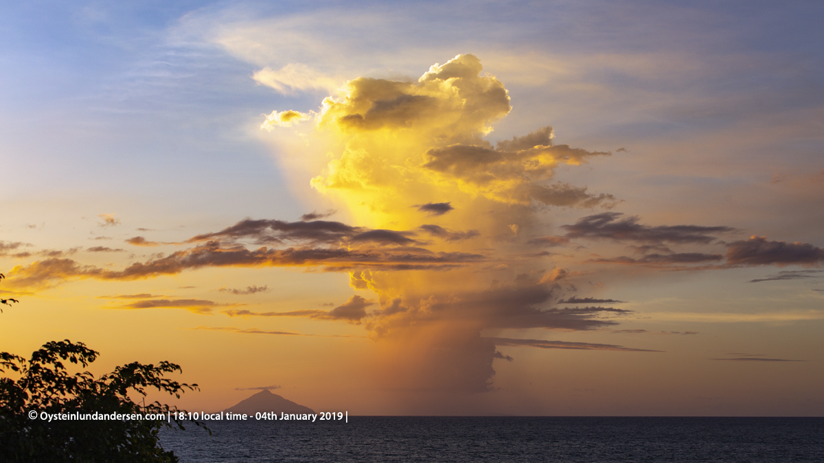 Krakatau volcano Krakatoa Anak-Krakatau 2019 Hydro Surtseyan eruption Indonesia Sunda