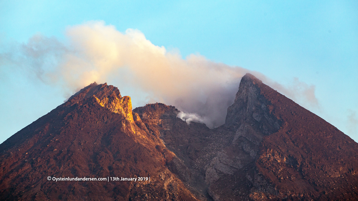 Merapi volcano lava-dome Indonesia Yogyakarta lava