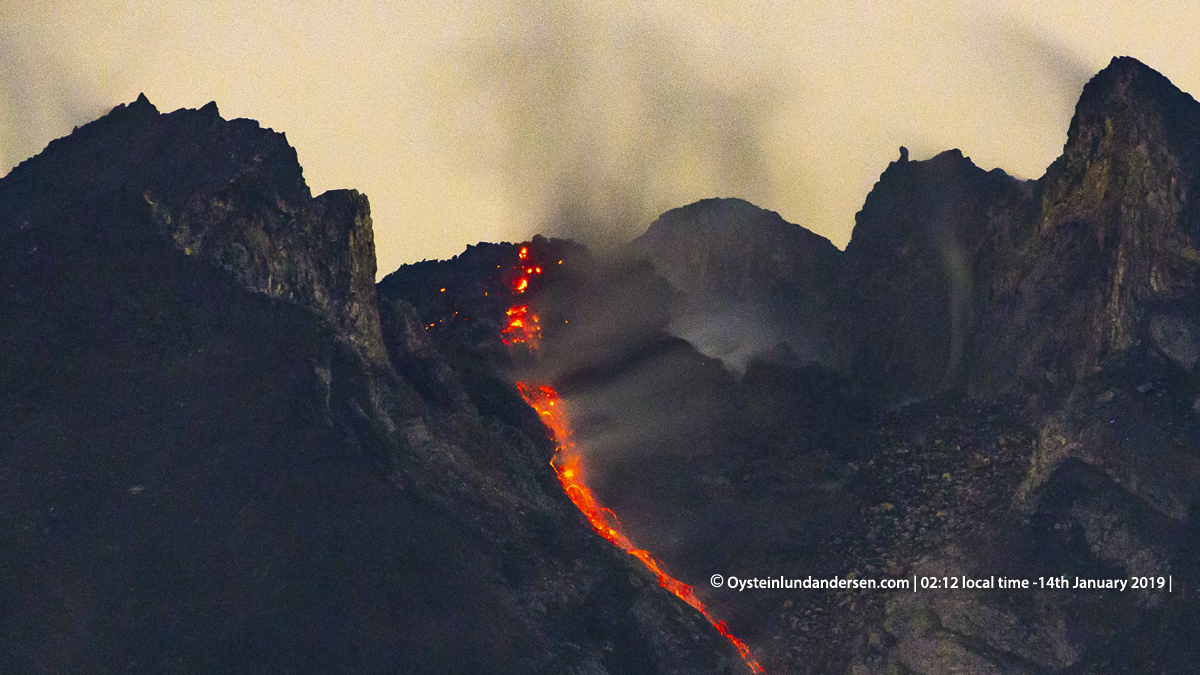 Merapi volcano lava-dome Indonesia Yogyakarta lava