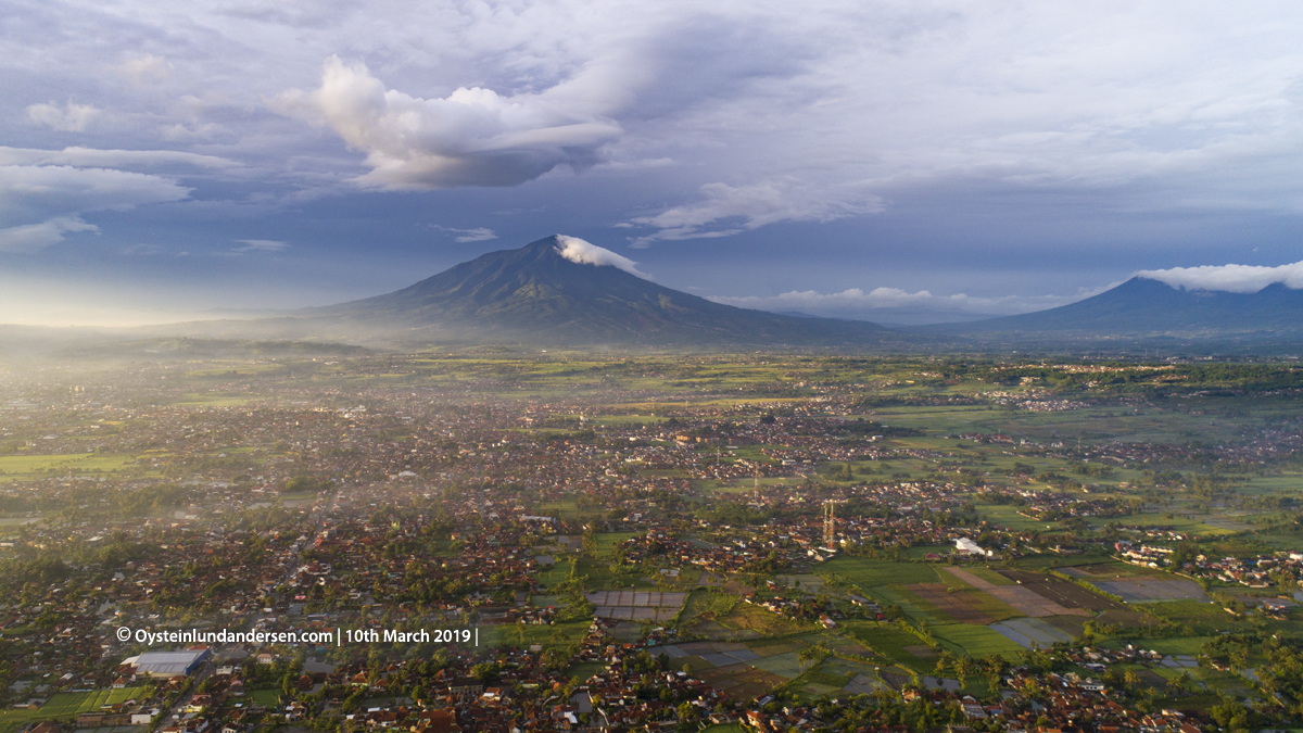 Cikurai volcano Java Indonesia 2019