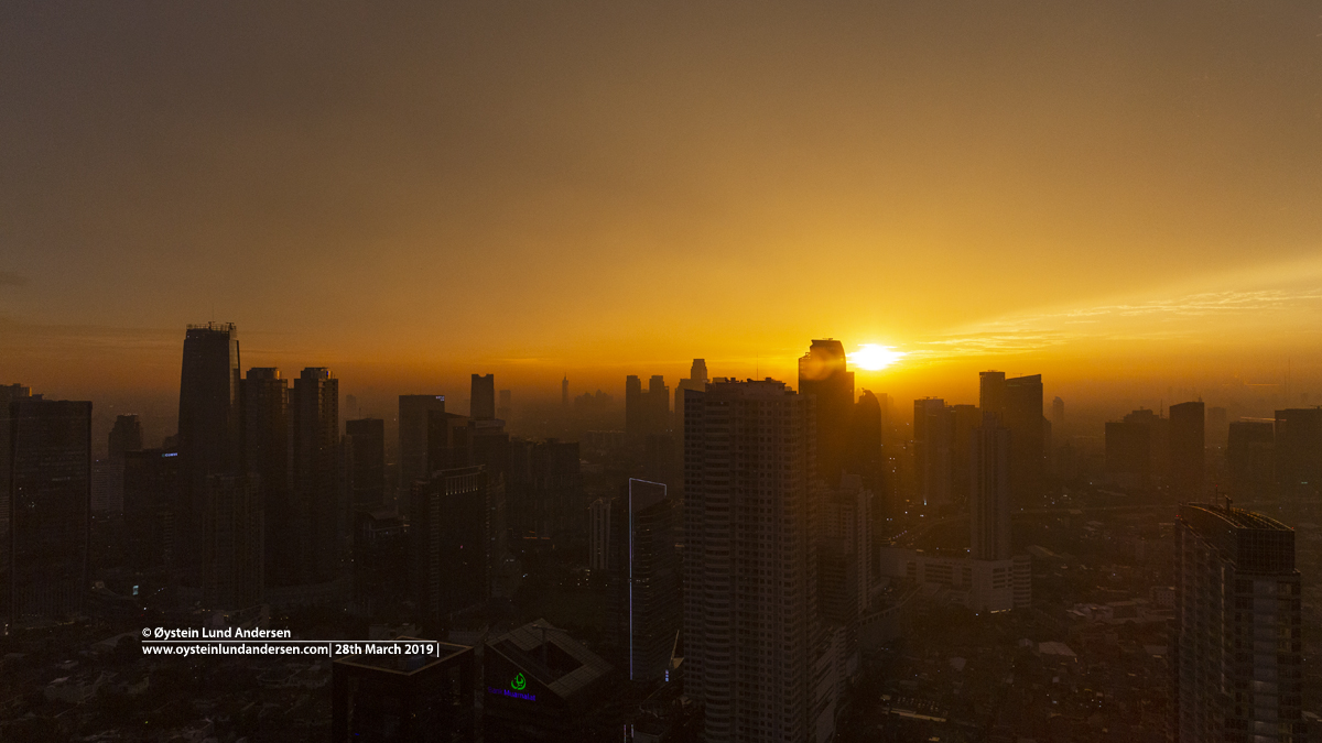 Jakarta Sunset Indonesia 2019