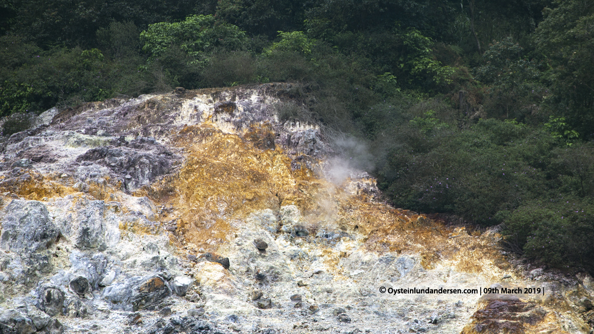 Kawah Karaha Bodas Fumarole Java Indonesia 2019