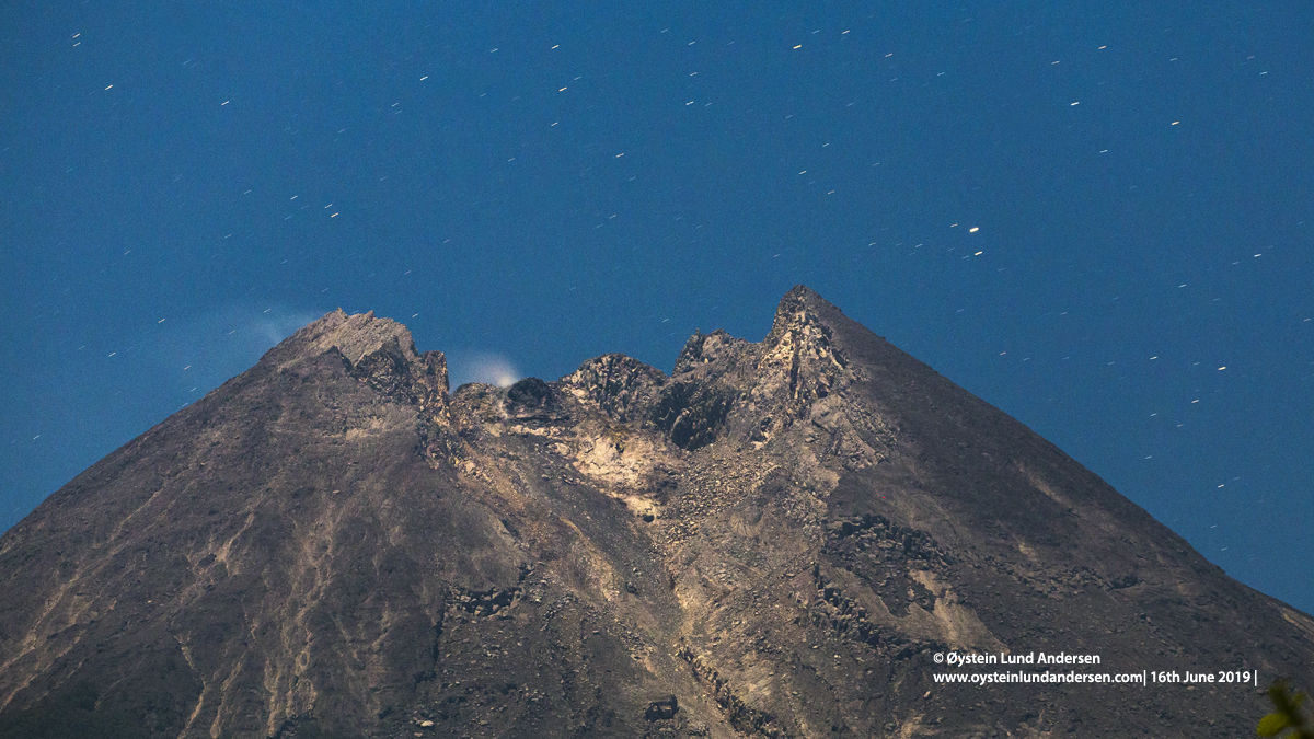 Merapi June 2019 Volcano