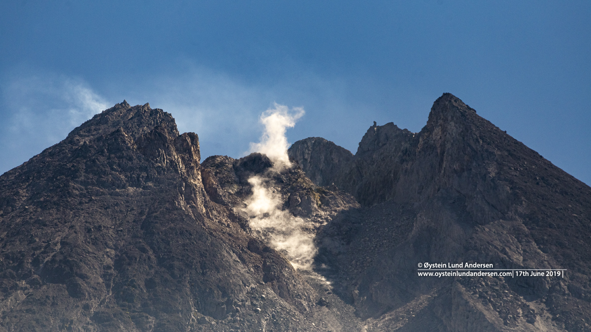 Merapi June 2019 Volcano