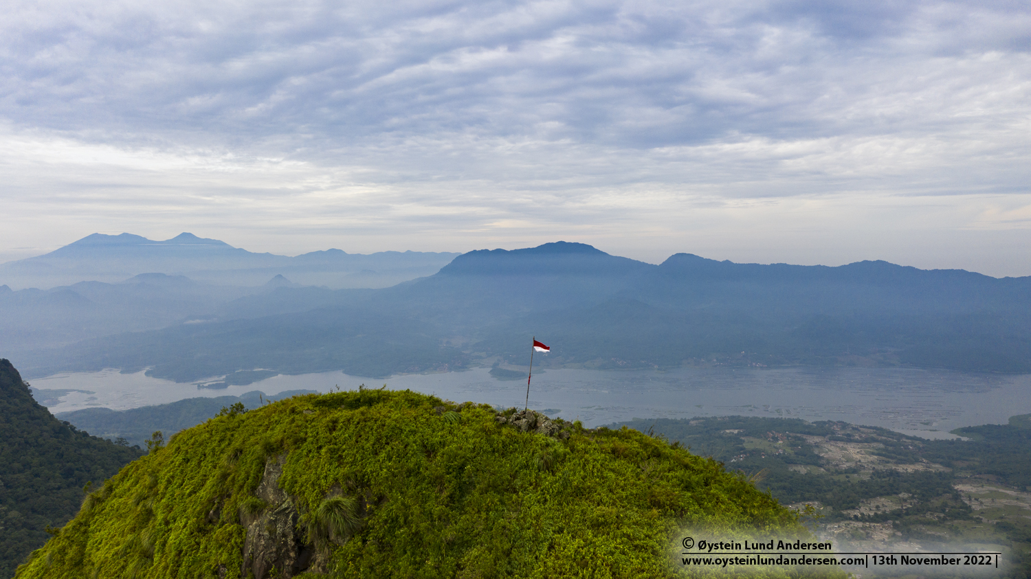 Parang lava dome, jatilihur, sanggabuana, indonesia