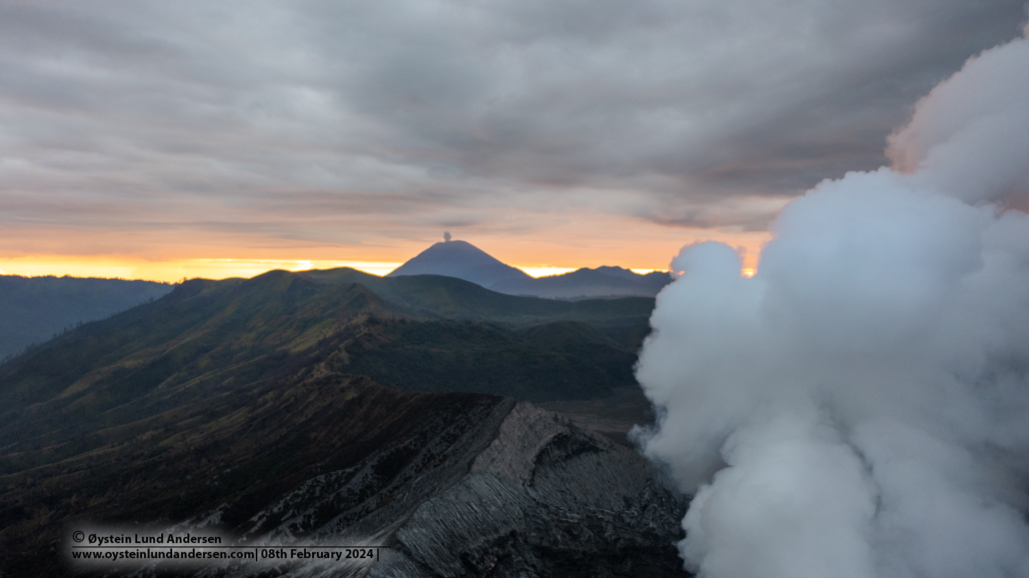 Bromo, volcano, 2024, aerial, drone