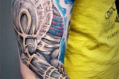 Ancient Egypt  Sleeve - Anubis Tattoo