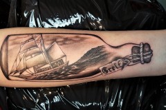 Flachenschiff Tattoo