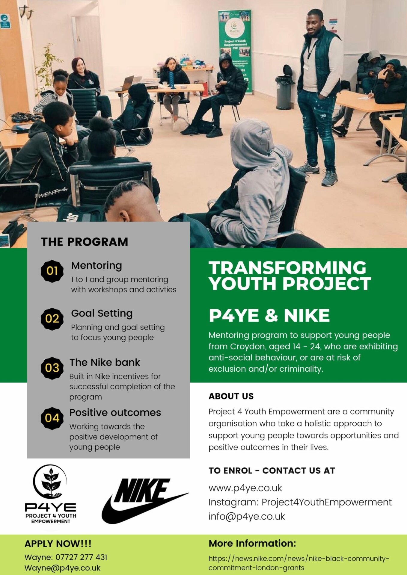 Home | Project 4 Youth Empowerment