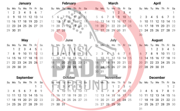 Turneringskalender 2024 for Dansk Padel Forbund