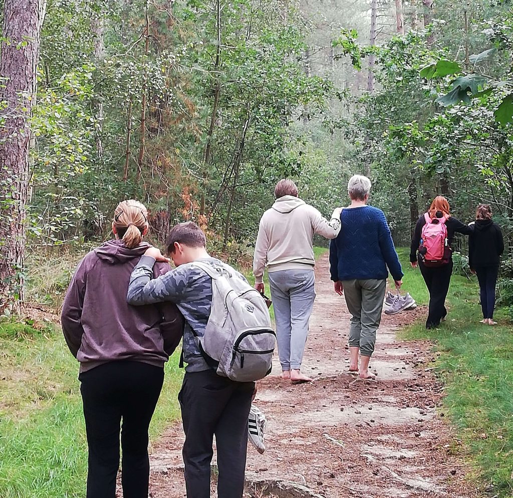 duobostocht connecteren met de natuur met jezelf en met mekaar