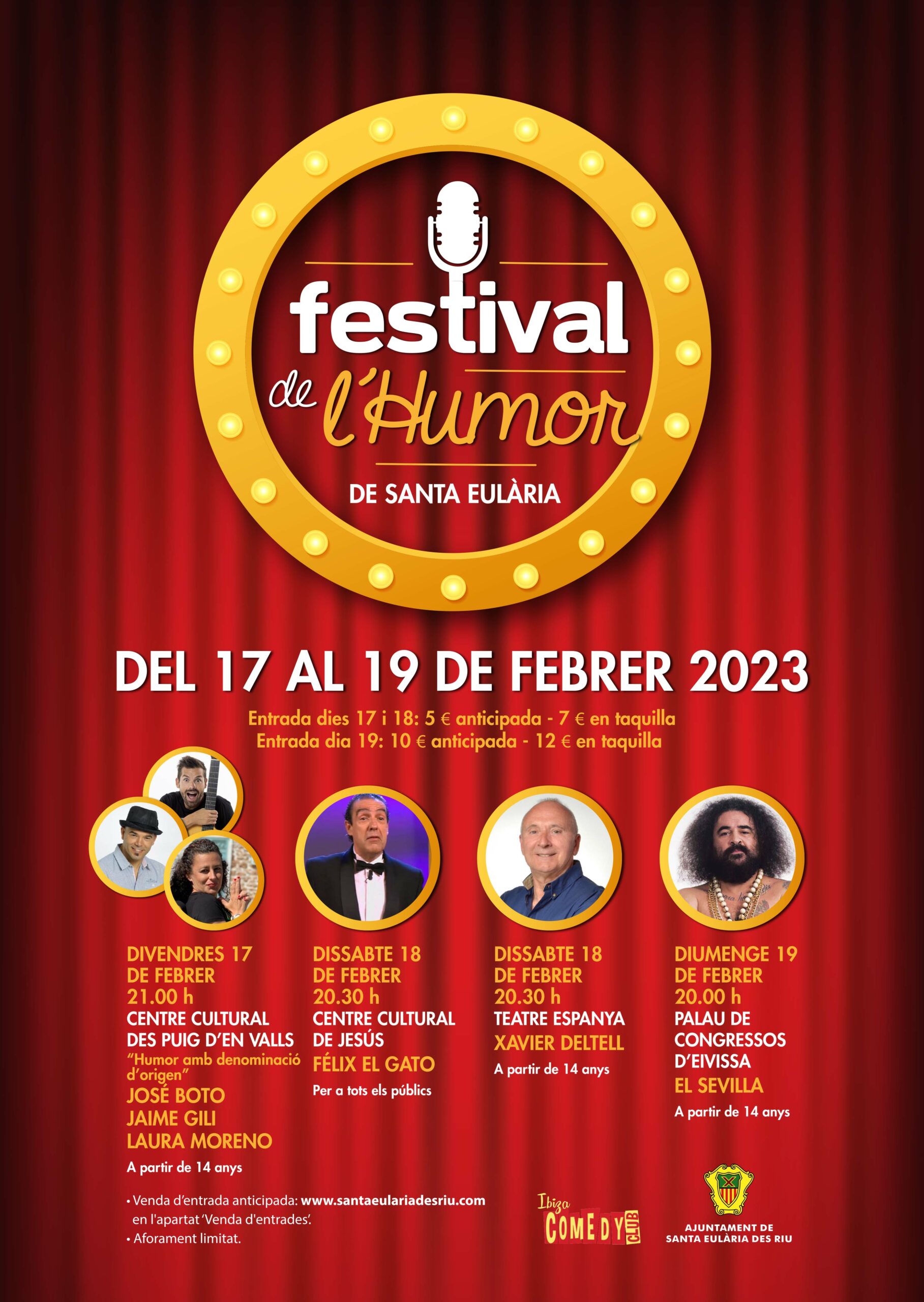Festival del´Humor de Santa Eularia 2023